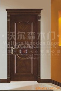 门业图片-实木门沃尔森实木门2050*850*40mm图片